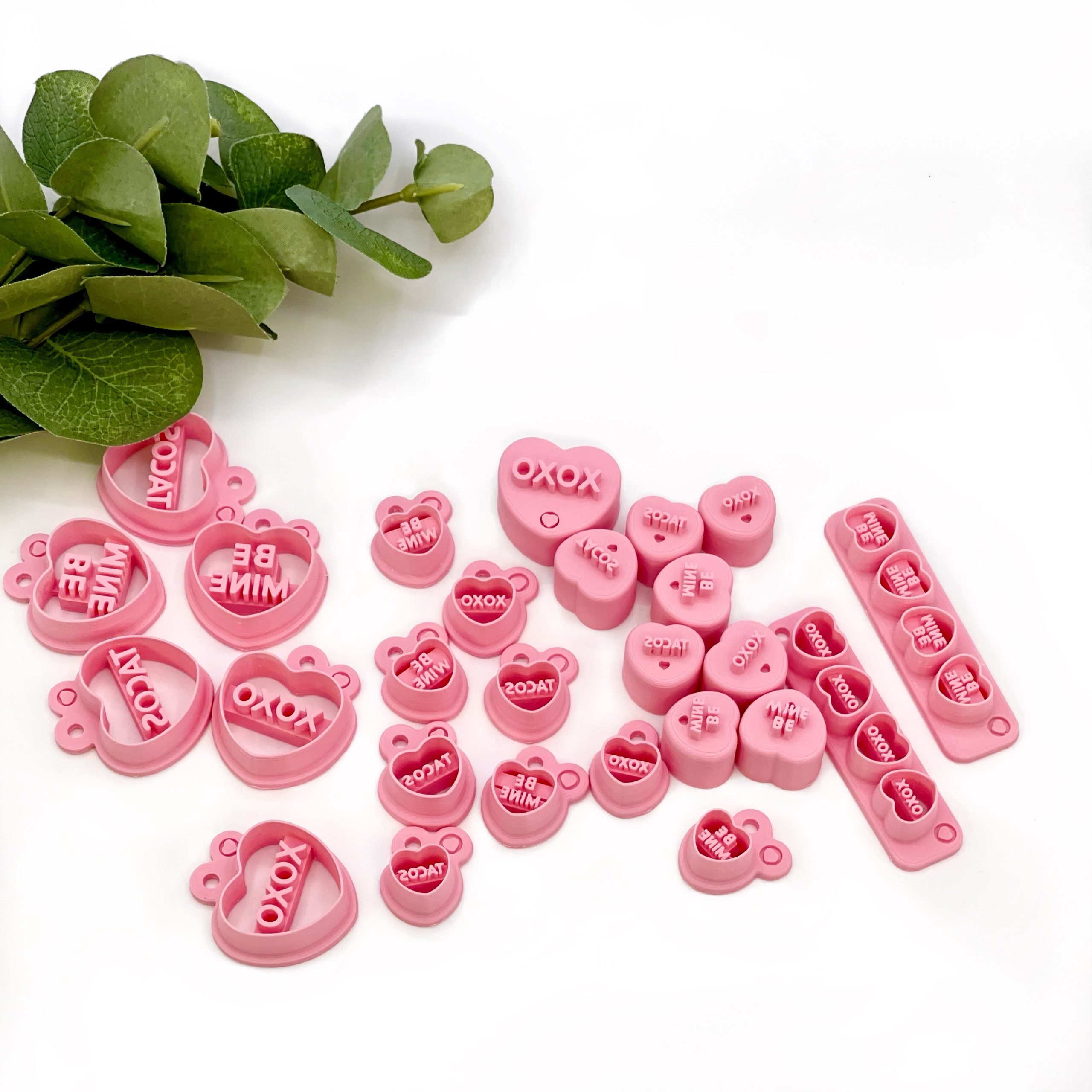 Foodie Conversation Hearts Cutters & Stamps